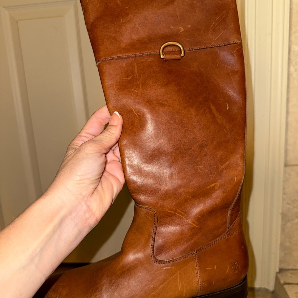 Frye Brown leather Heeled Boots